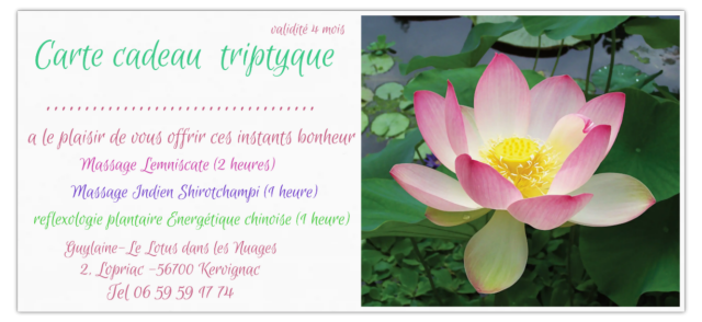 Carte cadeau Triptyque 148